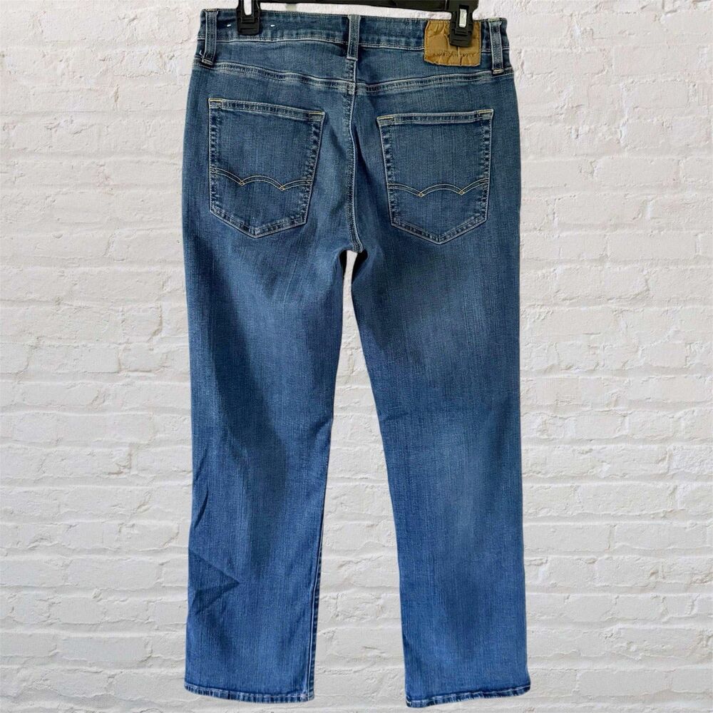 American Eagle Mens Denim Jeans Sz 30x30 Original Bootcut Flex Cotton Stretch AE